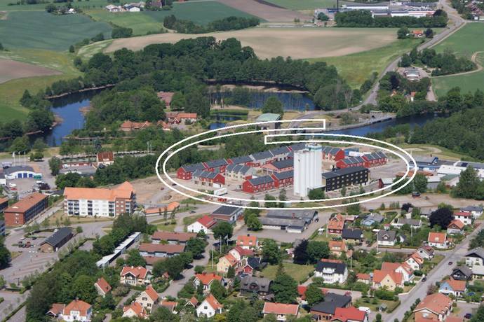 Bild 1: 4 rum radhus på Lantmannagatan 8B, Laholms kommun Laholm