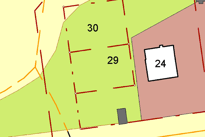 Bild 3: tomt på Länsmansgatan 1B, Oskarshamns kommun Kolberga