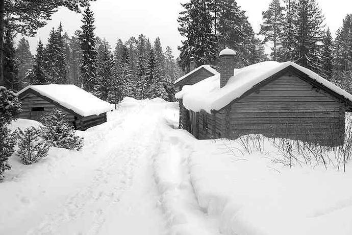 Bild 2: fritidshus på Timmerhus, Fäbovall Hållindan - Ven, Mora kommun Dalarna