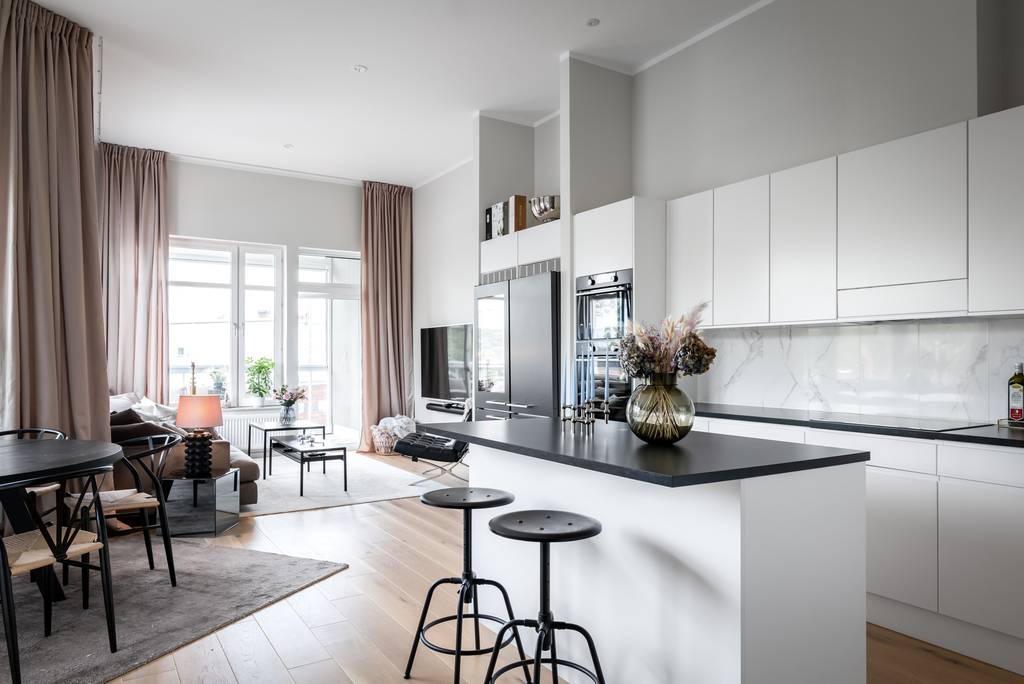 Image inspired by the article "Designklassiker, DIY och naturfärger hemma hos inredaren i Göteborg"