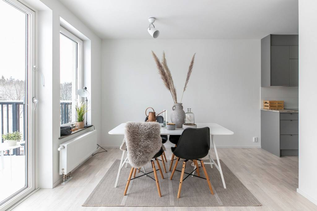 Image inspired by the article "Unika designobjekt och läckra pasteller i moderna lägenheten"