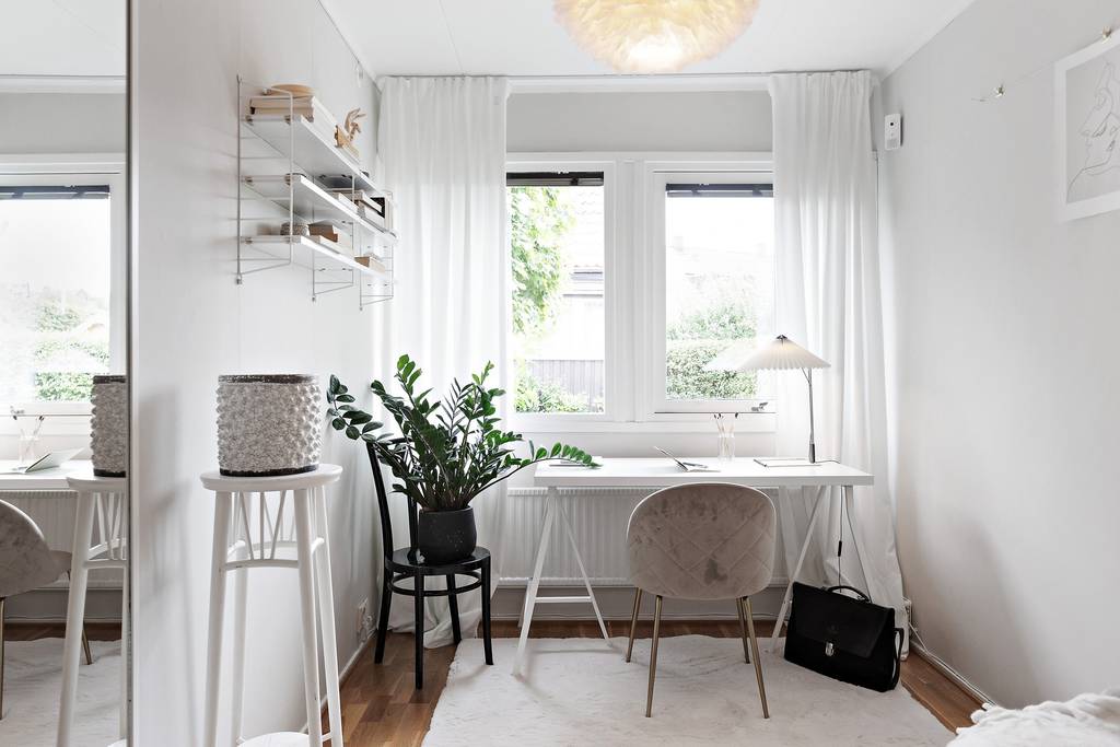 Image inspired by the article "Jordfärger, textil och vintage hemma hos Sarah"