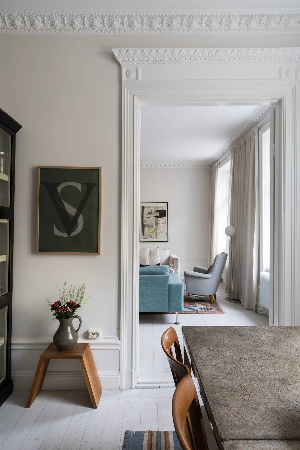 Image inspired by the article "Väskdesignerns bohemchica drömhem är fyllt av inspiration"