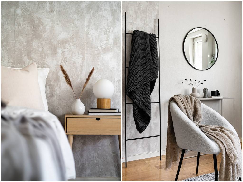 Image inspired by the article "Unika designobjekt och läckra pasteller i moderna lägenheten"