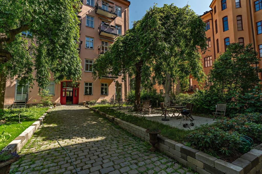 Innerstad med precision bild