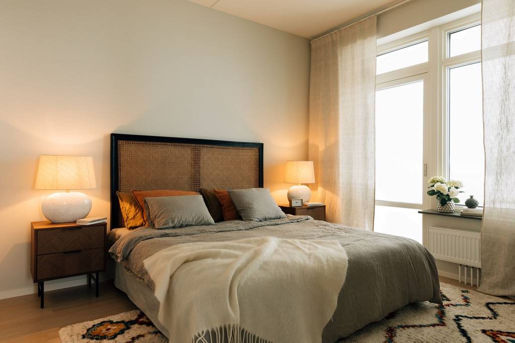 Image inspired by the article "Jordfärger, textil och vintage hemma hos Sarah"