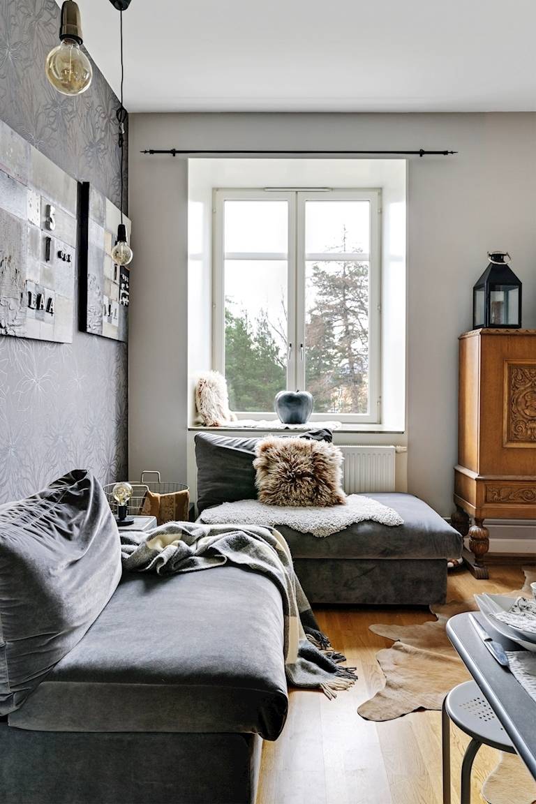 Image inspired by the article "Designklassiker, DIY och naturfärger hemma hos inredaren i Göteborg"