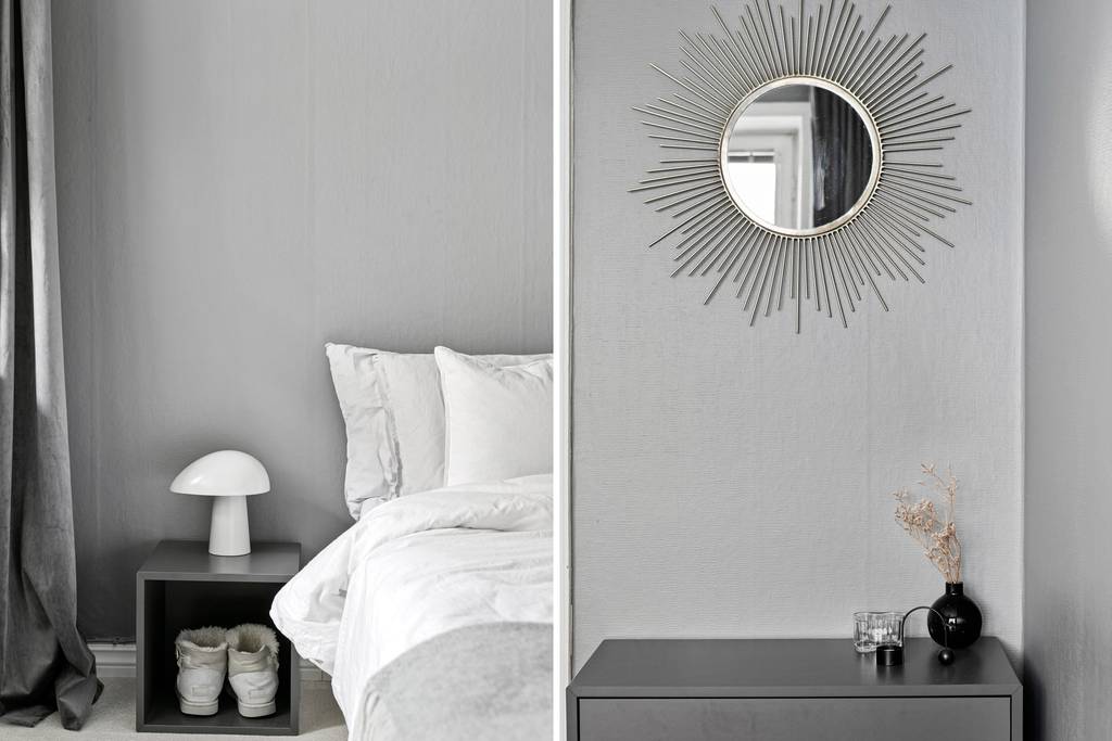 Image inspired by the article "Unika designobjekt och läckra pasteller i moderna lägenheten"