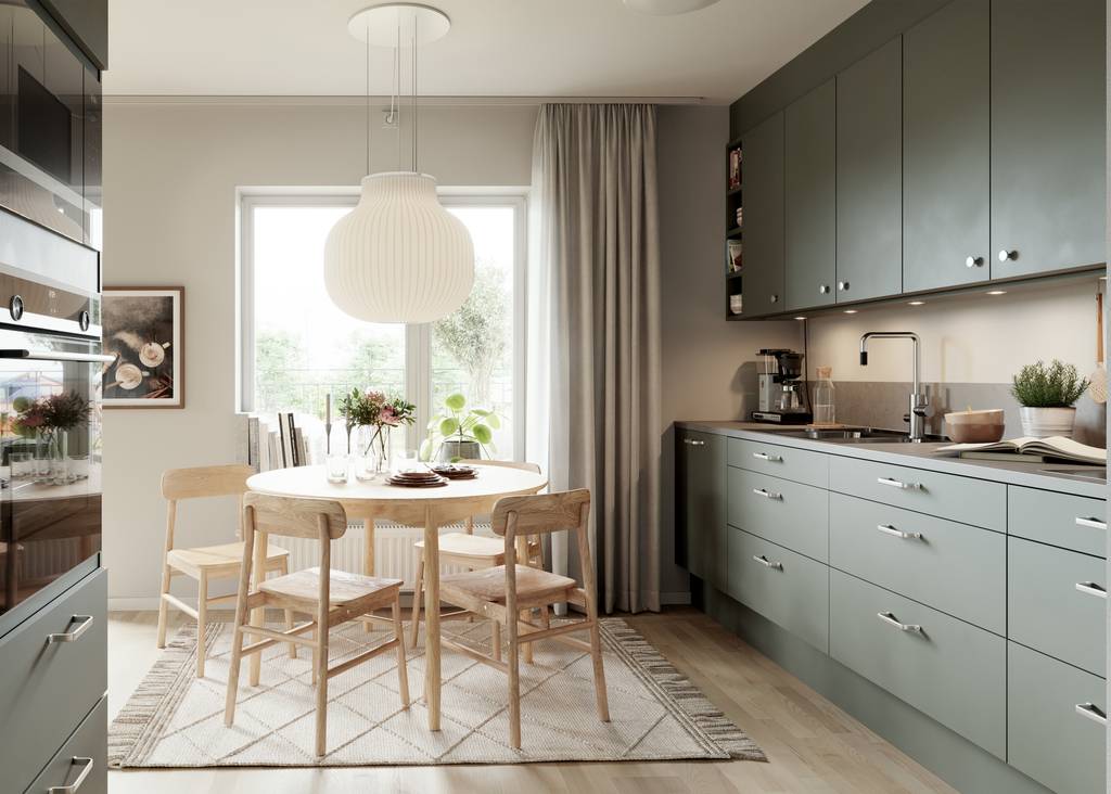 Image inspired by the article "Färgsprakande och stilsäkert hemma hos kreativa paret i Råå"