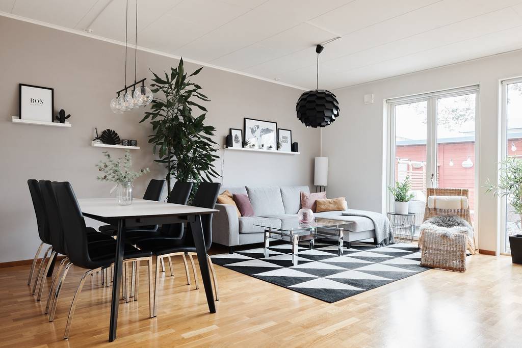 Image inspired by the article "Unika designobjekt och läckra pasteller i moderna lägenheten"