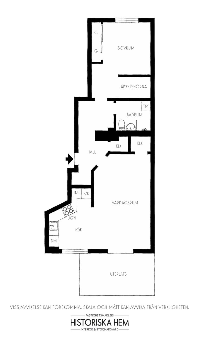 2 rum Lägenhet på Bohusgatan 27A Södermalm Stockholms kommun - bild 42