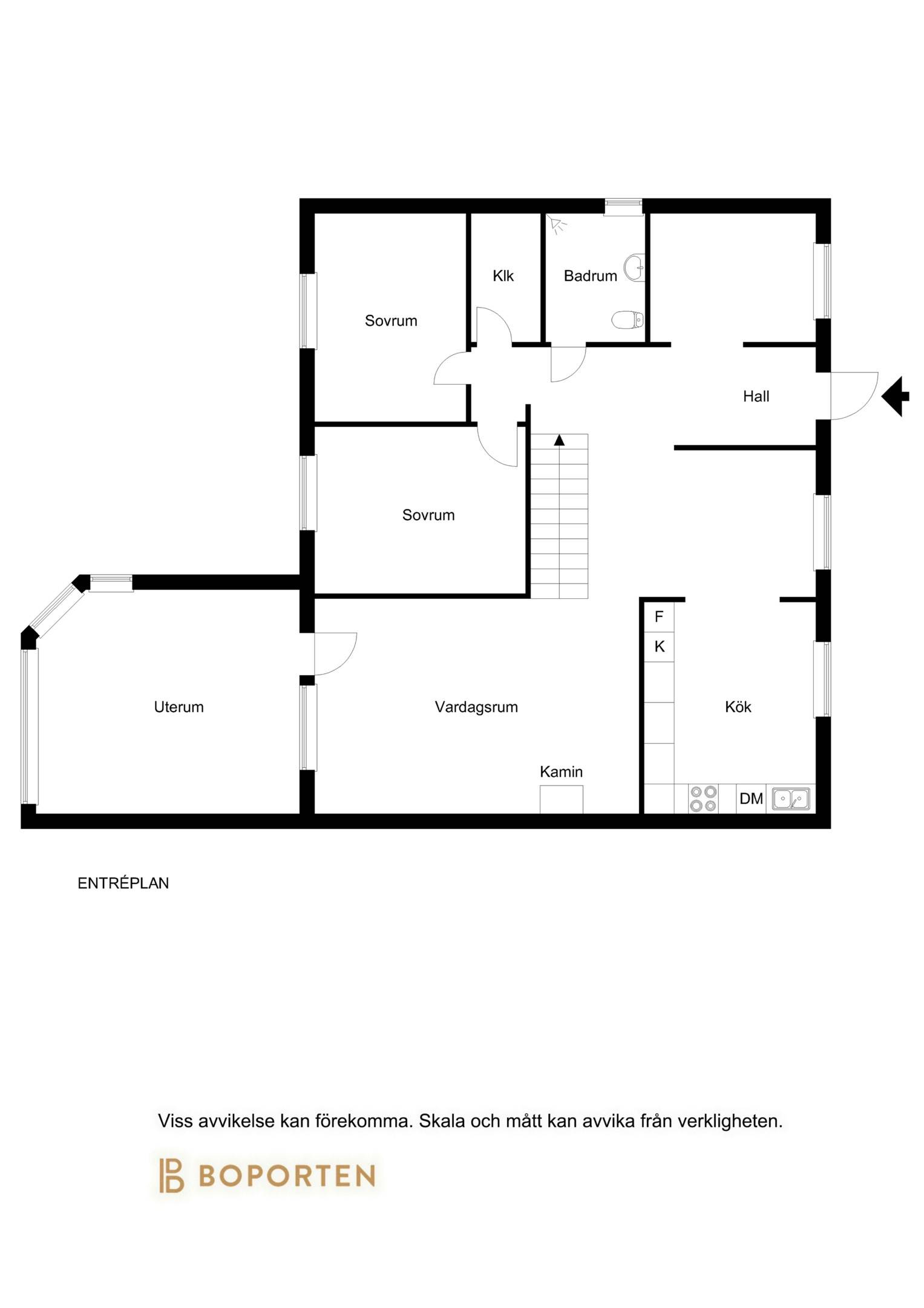 6 rum Villa på Aprilvägen 7 Ersforsen Umeå kommun - bild 66