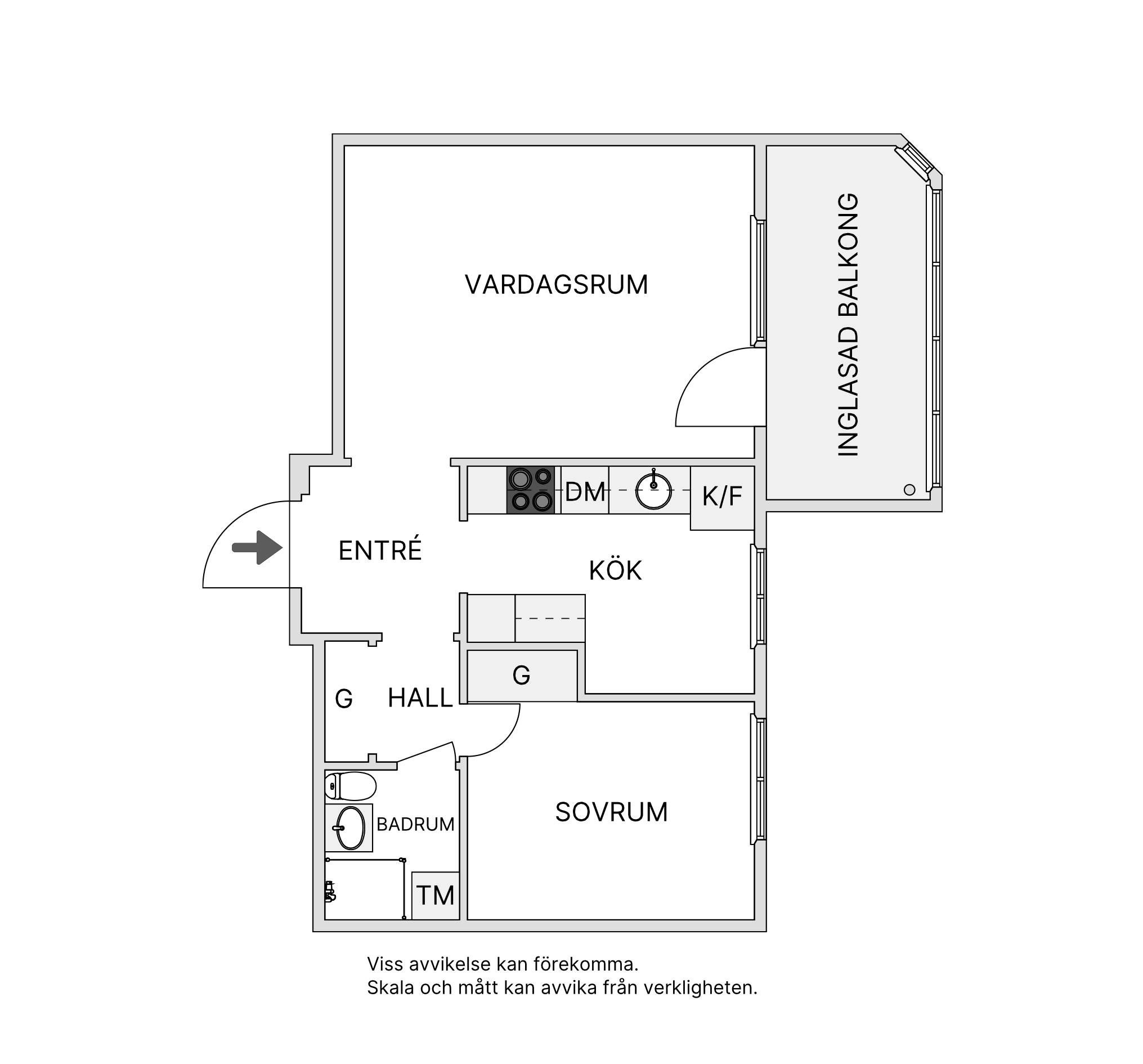 2 rum Lägenhet på Jönköpingsgatan 32 Husensjö Helsingborgs kommun - bild 18