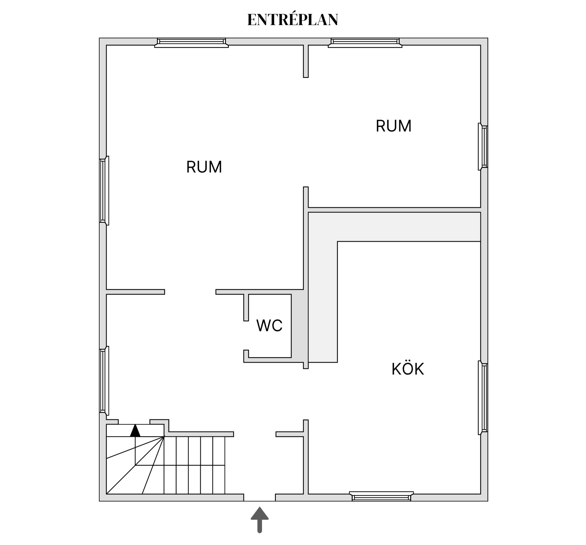 5 rum Villa på Kyrkgatan 7 Byske Skellefteå kommun - bild 7