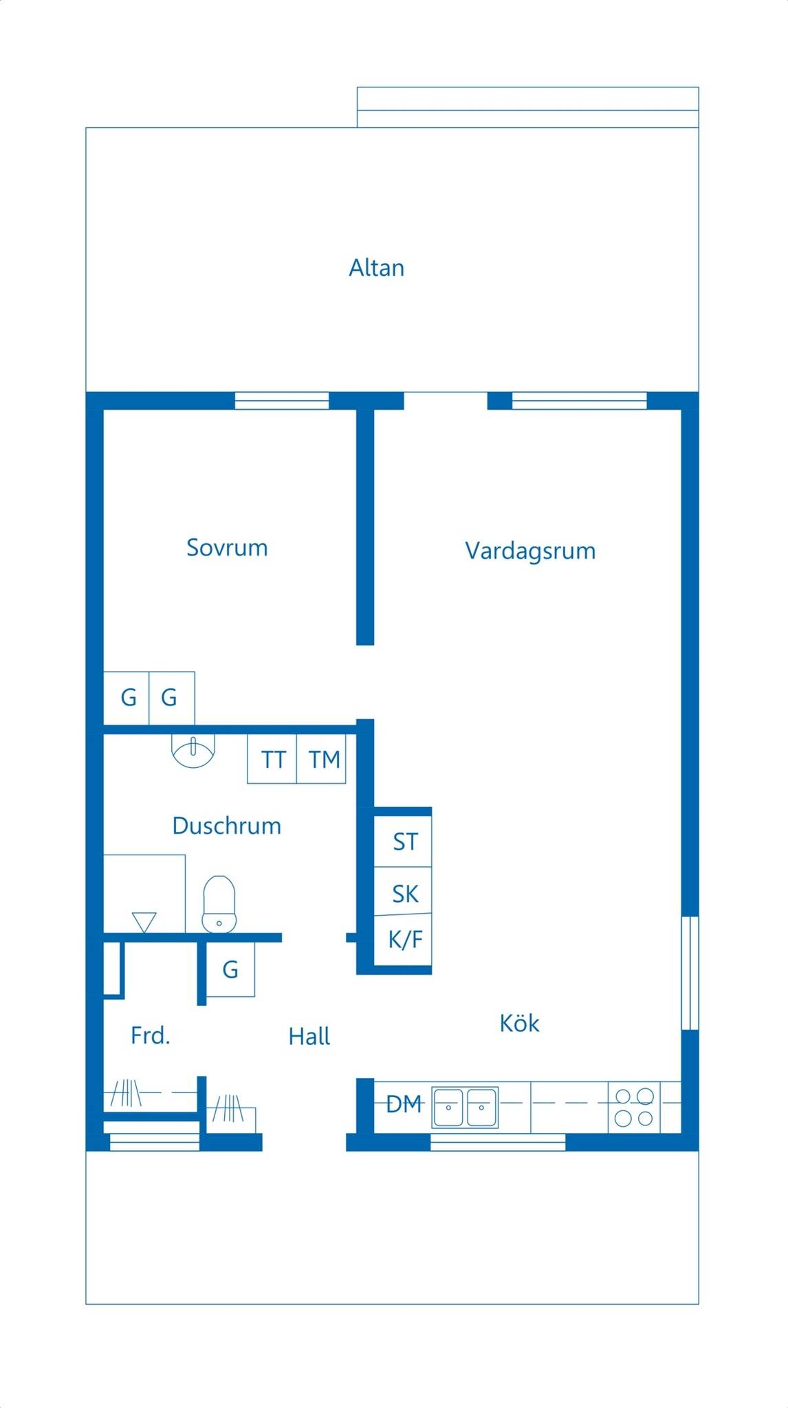 2 rum Lägenhet på Åkerbärsvägen 9B Norrtälje stad - Solbacka Norrtälje kommun - bild 18