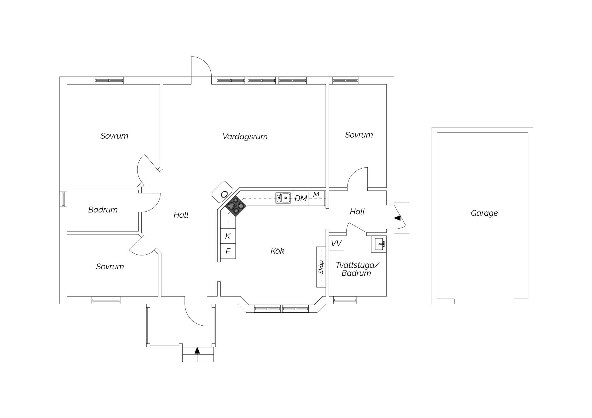 4 rum Villa på Stureborgsvägen 5 Stureborg Gävle kommun - bild 25