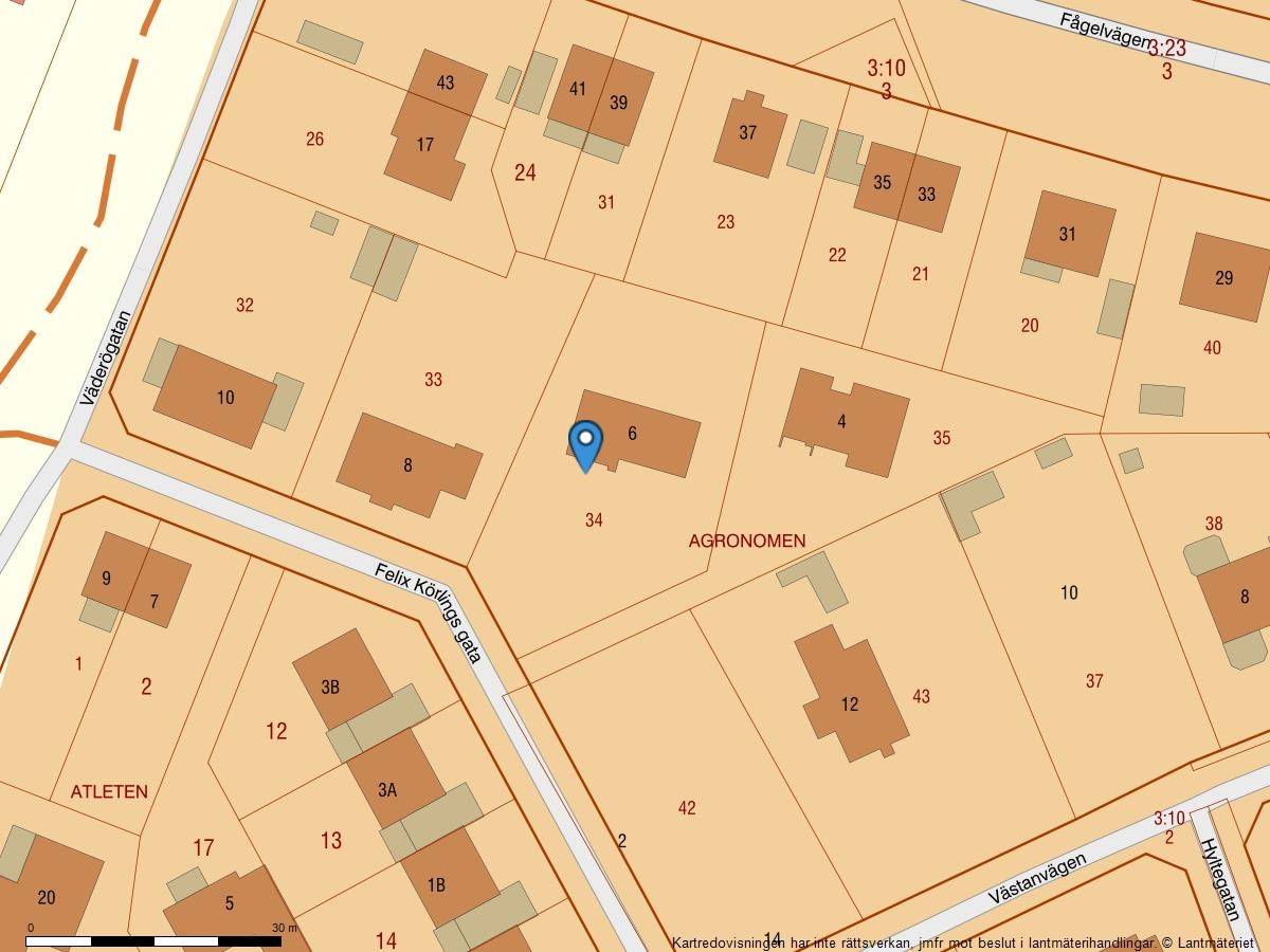 3 rum Villa på Felix Körlings gata 6 Rotorp Halmstads kommun - bild 39