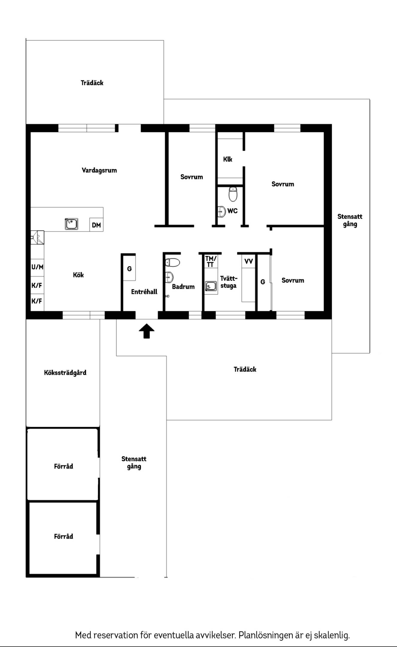 4 rum Radhus på Almlundavägen 55 Kyrkheddinge Staffanstorps kommun - bild 48