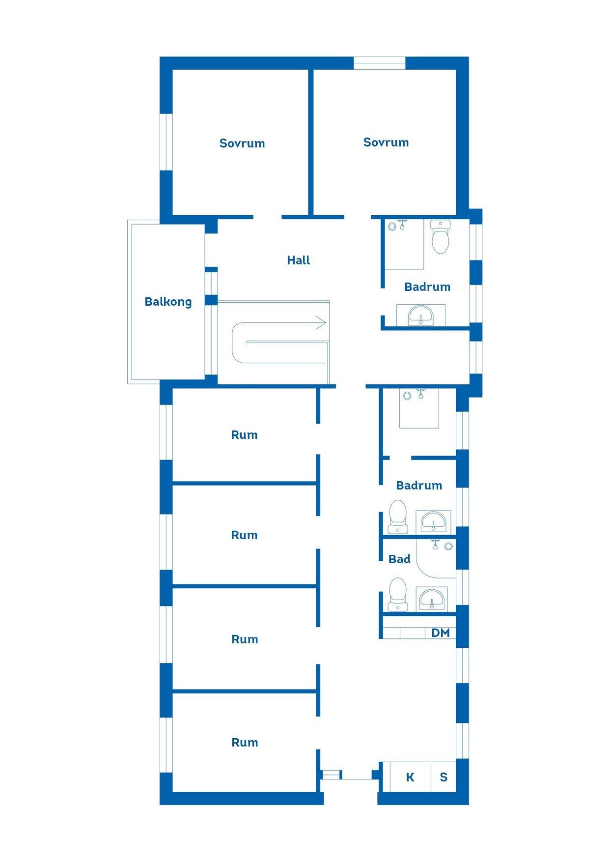 220 m² Villa på Linnéavägen 6D Gamleby Västerviks kommun - bild 55