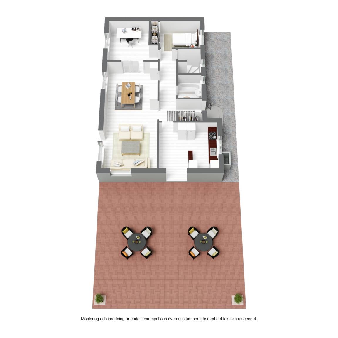 6 rum Villa på Herrgårdsvägen 47A Centrala Väsby Upplands Väsby kommun - bild 43