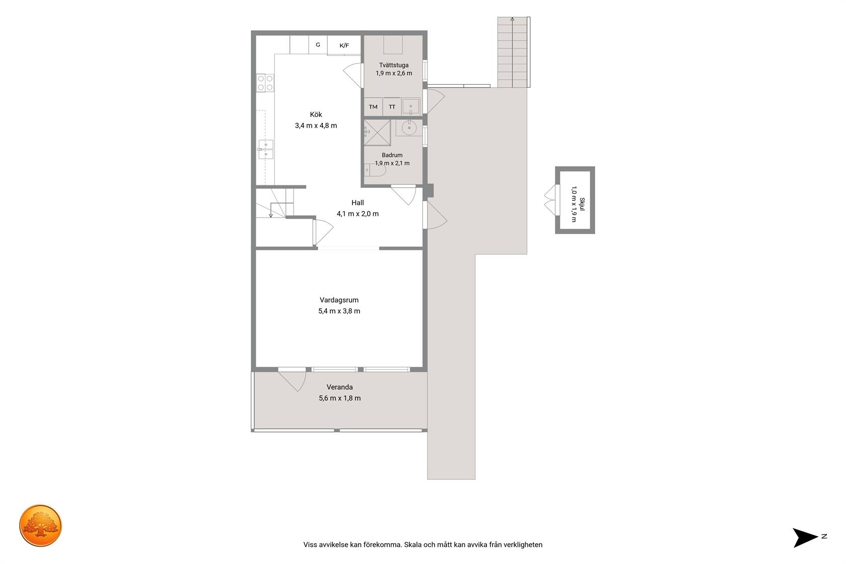 5 rum Radhus på Mörtstigen 26 Pershagen Södertälje kommun - bild 35