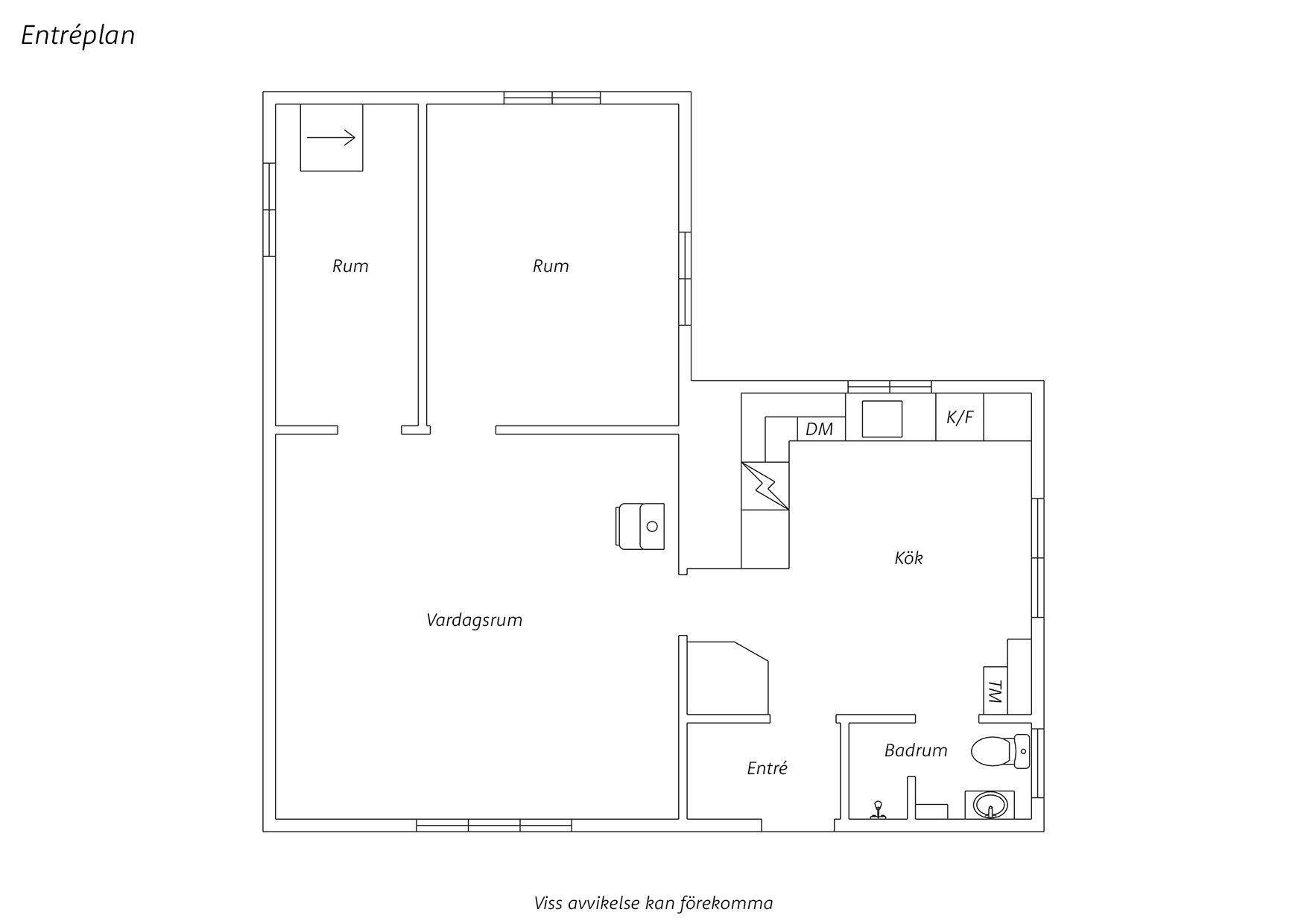 69 m² Villa på Mellanmon 251 Kalmar kommun - bild 25