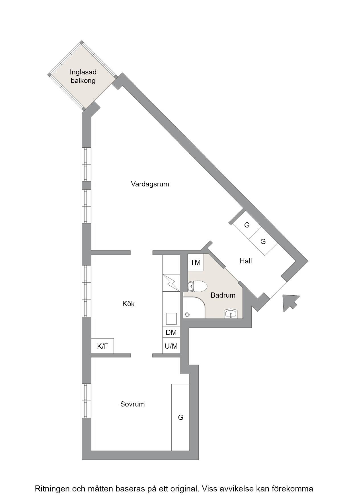 2 rum Lägenhet på Norra Trängallén 20 A Centrum Skövde kommun - bild 19