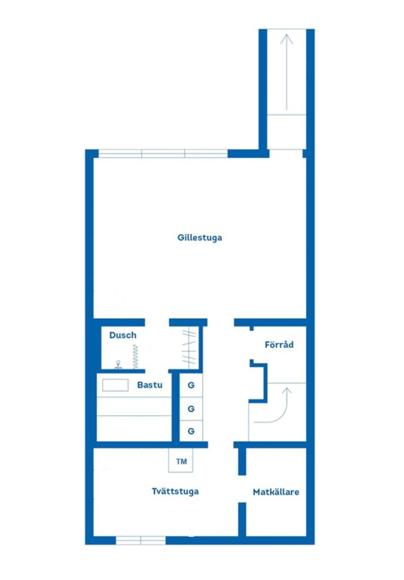 4 rum Radhus på Vikavägen 134B Vika Falu kommun - bild 47