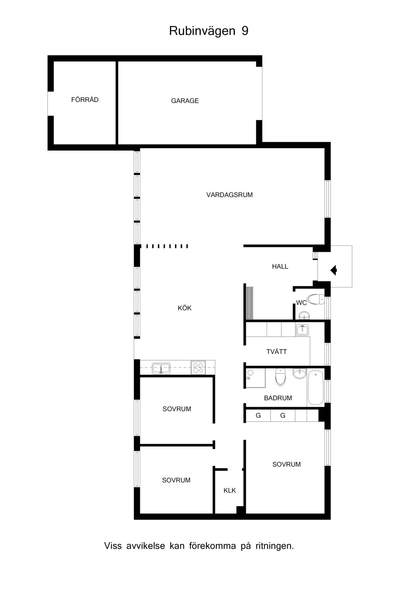 4 rum Villa på Rubinvägen 9 Tyringe Hässleholms kommun - bild 28