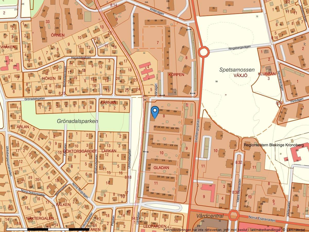 2 rum Lägenhet på Liedbergsgatan 49D Centrum Växjö kommun - bild 21