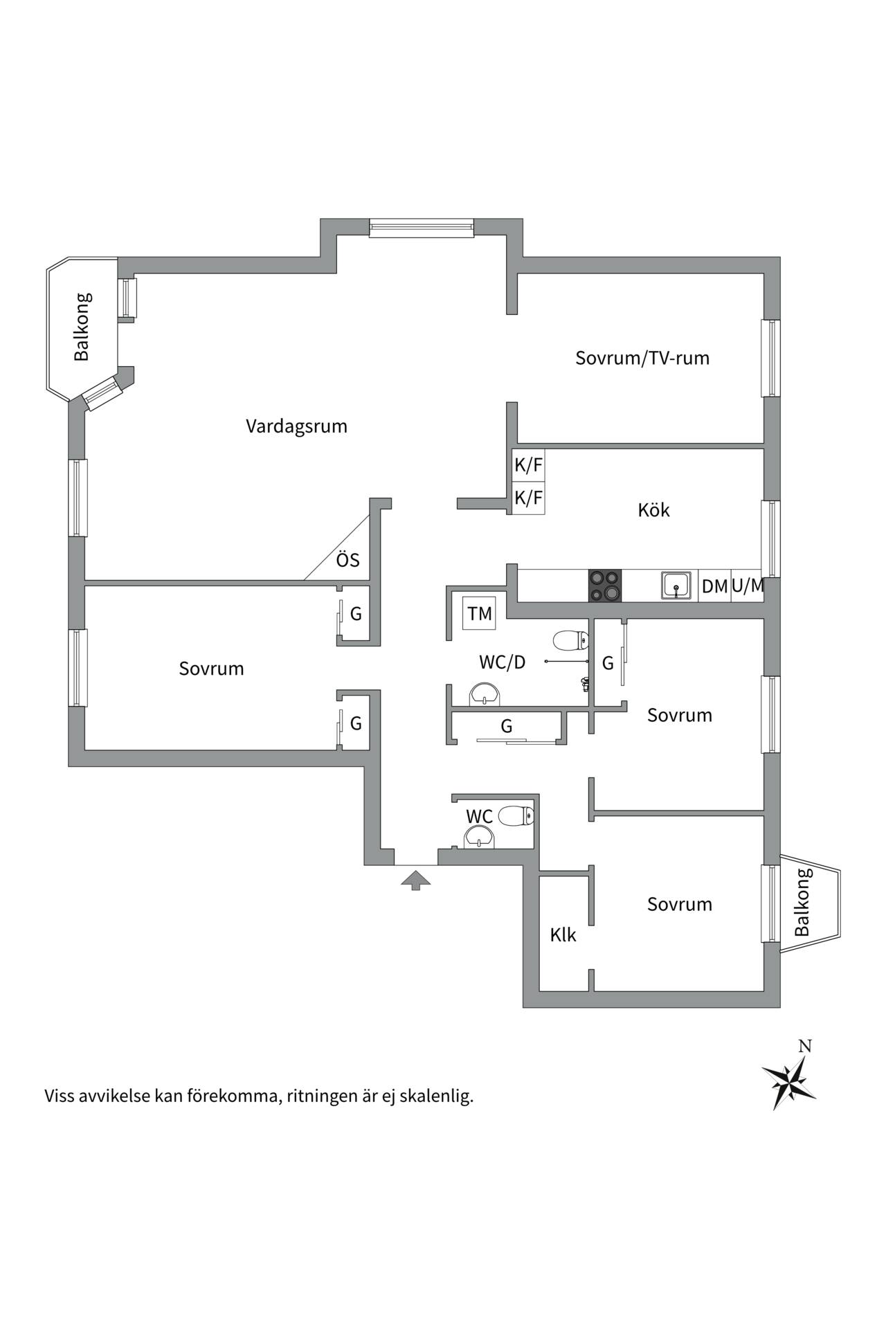 5 rum Lägenhet på Väderkvarnsgatan 30 Fålhagen Uppsala kommun - bild 51