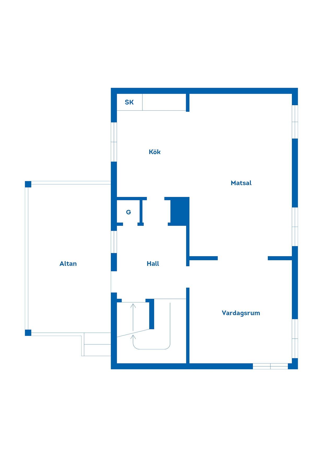 5 rum Villa på Bergsgatan 21 LUDVIKA Högberget Ludvika kommun - bild 31