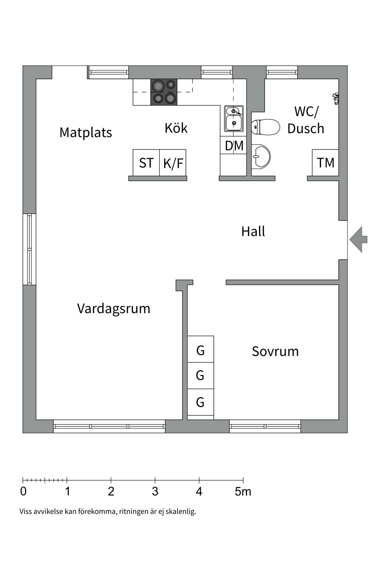 2 rum Lägenhet på Klarbärsgatan 96 Slavsta Uppsala kommun - bild 31