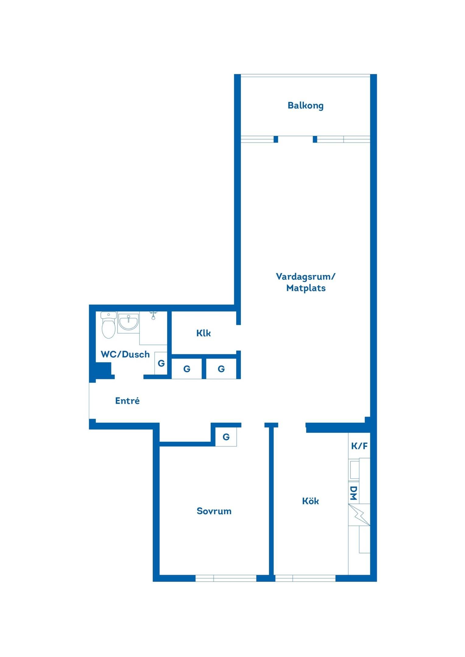 2 rum Lägenhet på Munkhagsgatan 86 Johannelund Linköpings kommun - bild 16