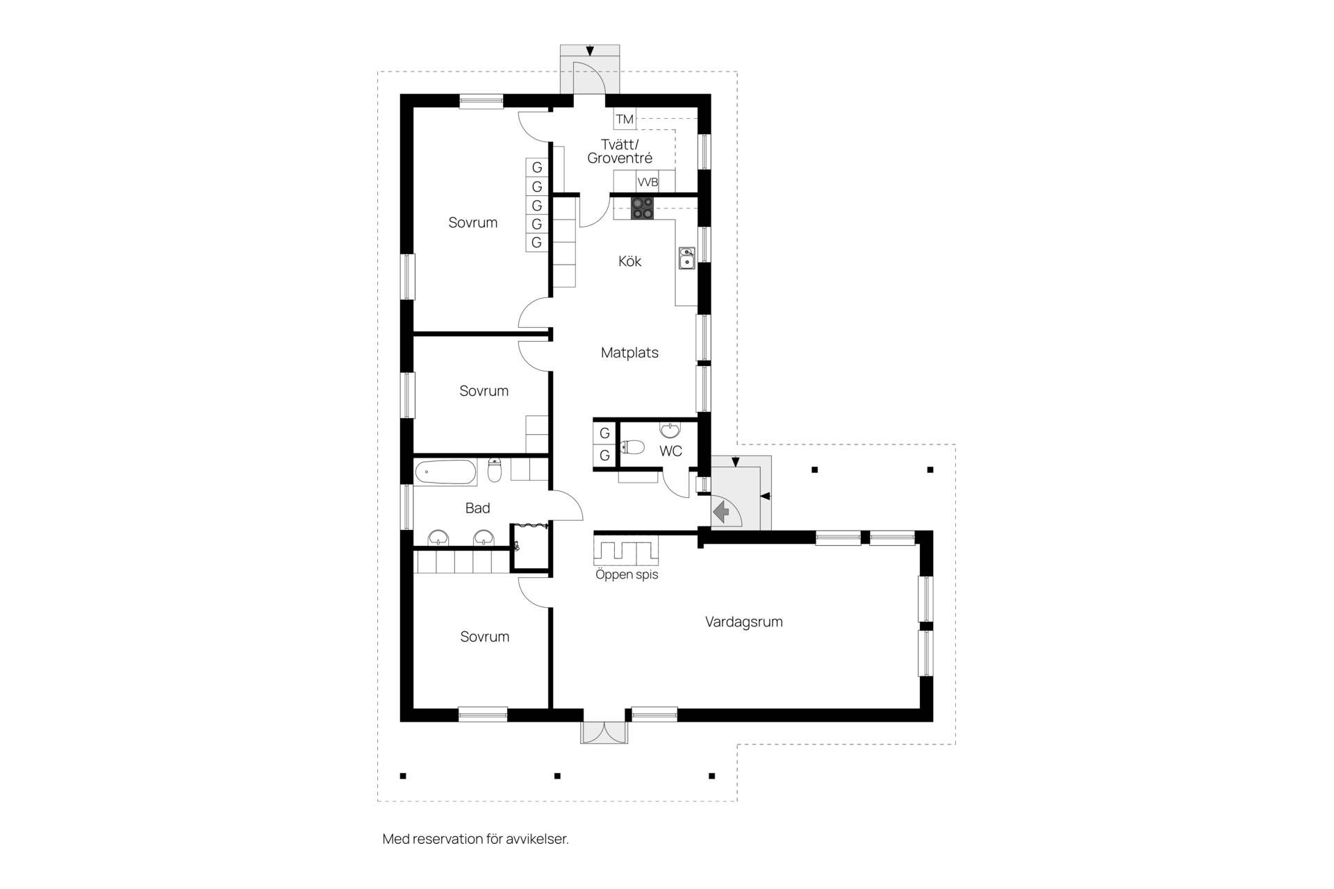 4 rum Villa på Tranholmsvägen 5 Blidö - Stämmarsund Norrtälje kommun - bild 37