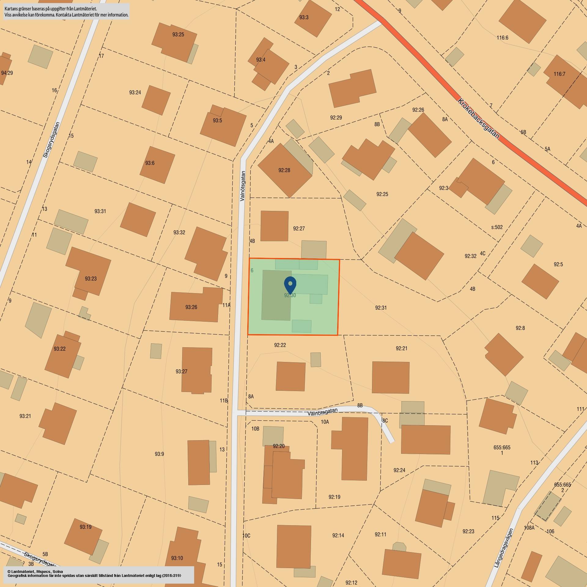 7 rum Villa på Valnötsgatan 6 Tångudden Göteborgs kommun - bild 43