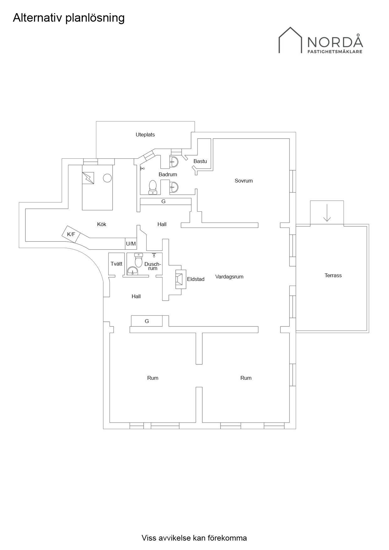 4 rum Lägenhet på Olaigatan 57 Centralt Örebro kommun - bild 37
