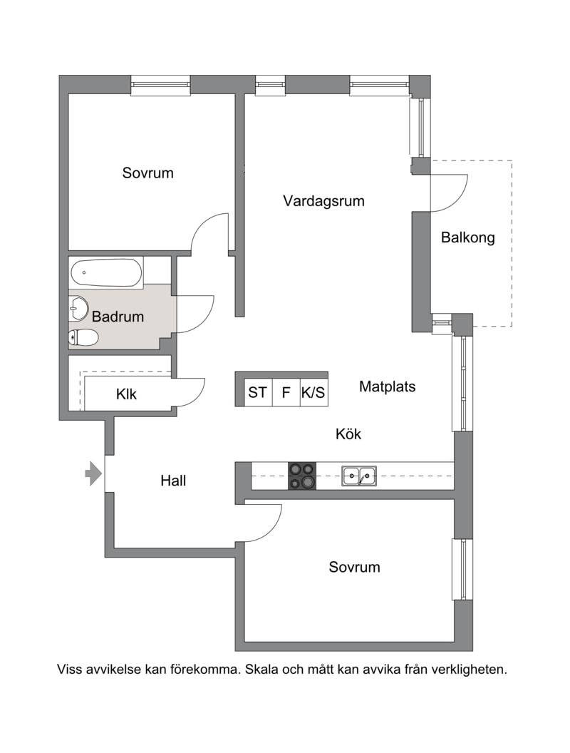 3 rum Lägenhet på Västgötaresan 8 Sävja Uppsala kommun - bild 22