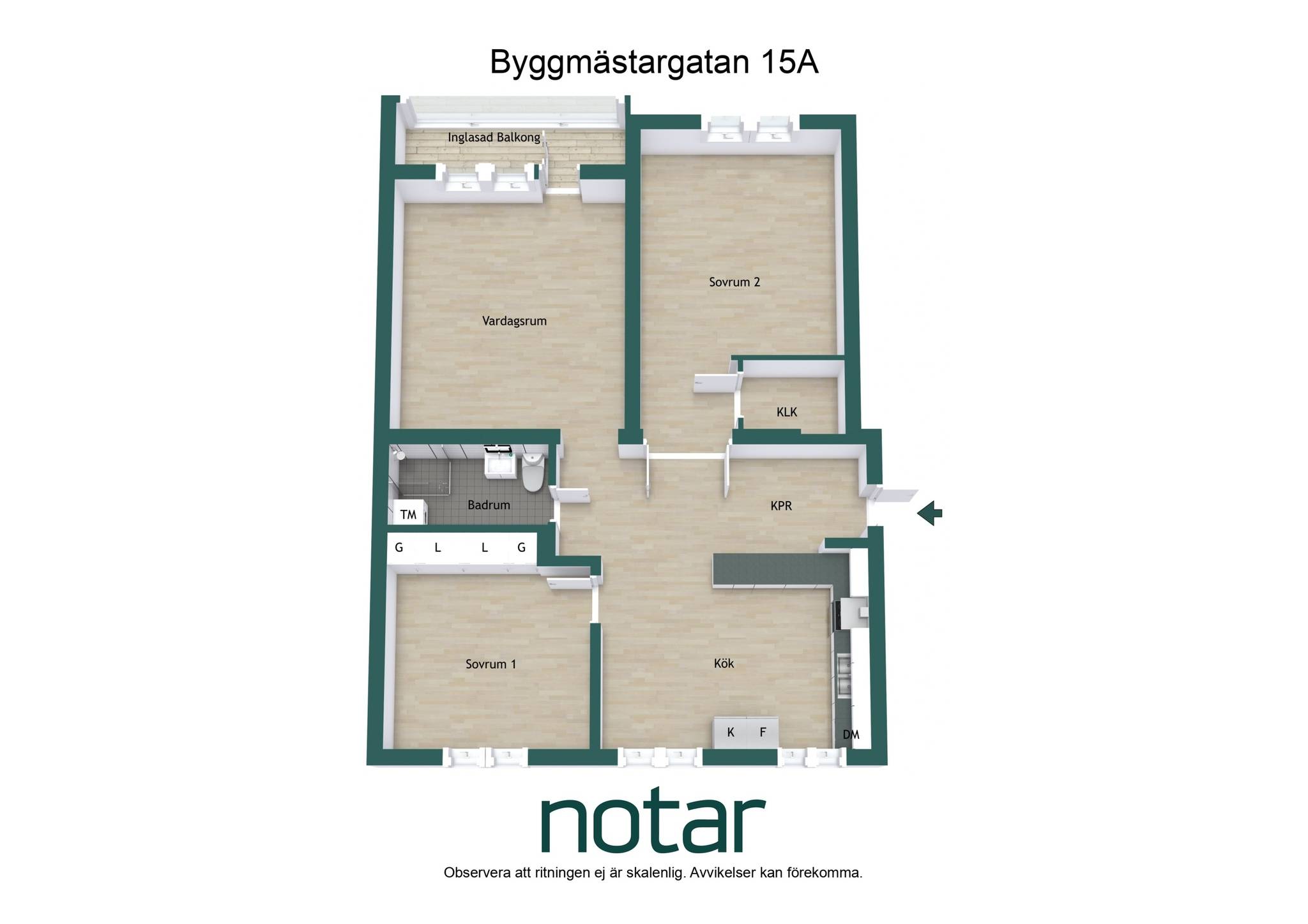 3 rum Lägenhet på Byggmästargatan 15A Sala backe Uppsala kommun - bild 25