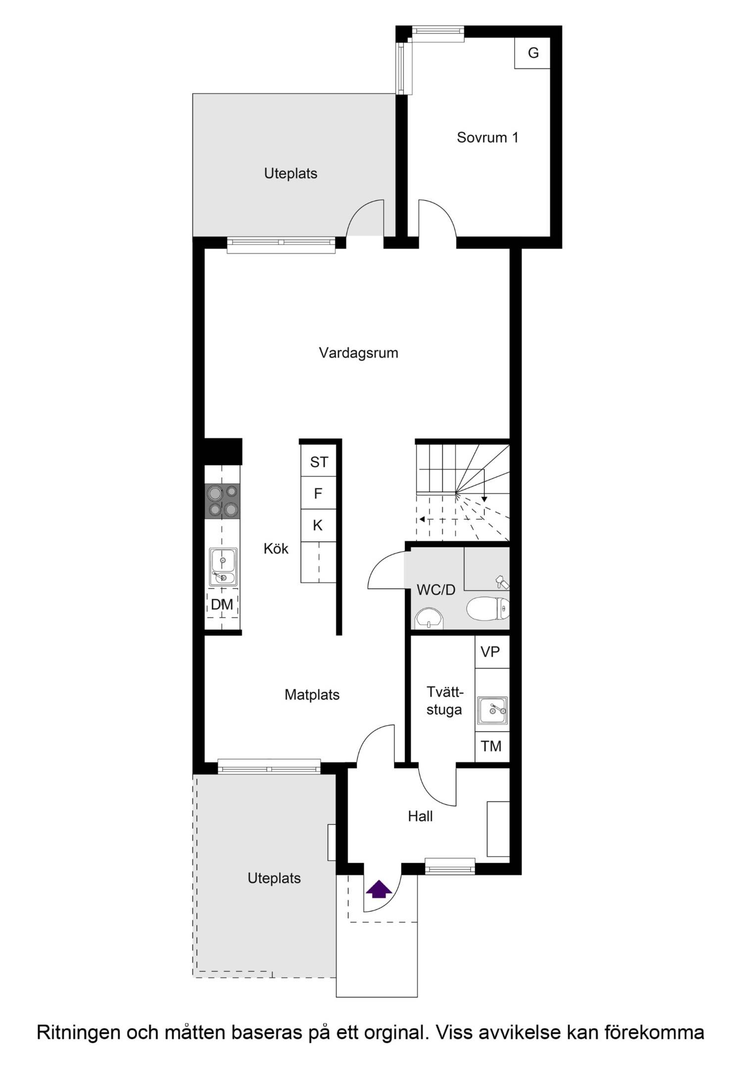 6 rum Radhus på Östergården 232 Östergården Vallentuna kommun - bild 46