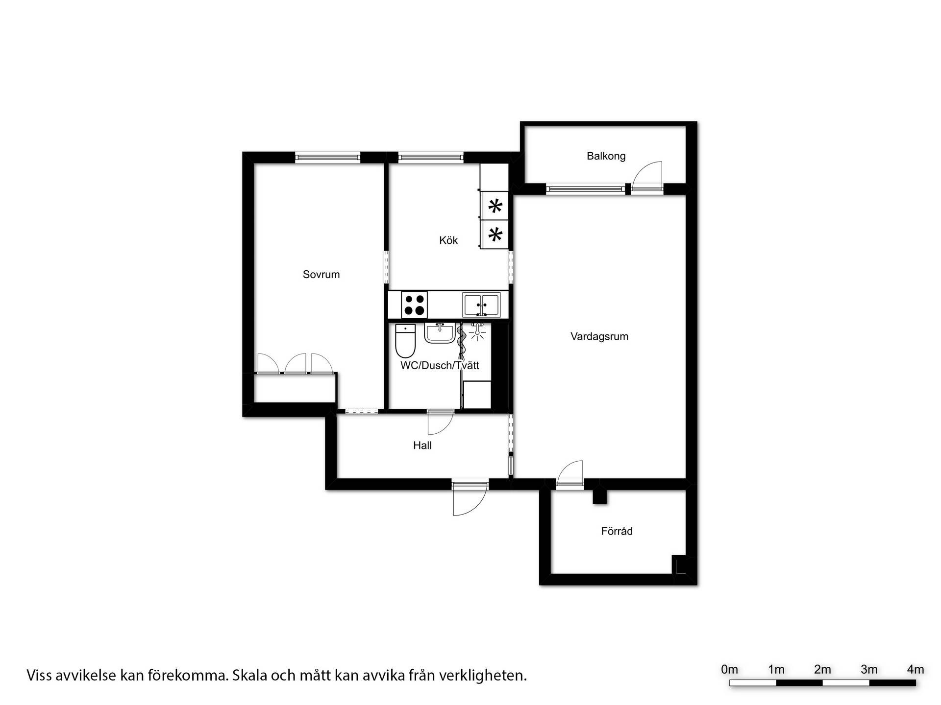 2 rum Lägenhet på Strömsgatan 22 Gamla Öster Västerviks kommun - bild 49