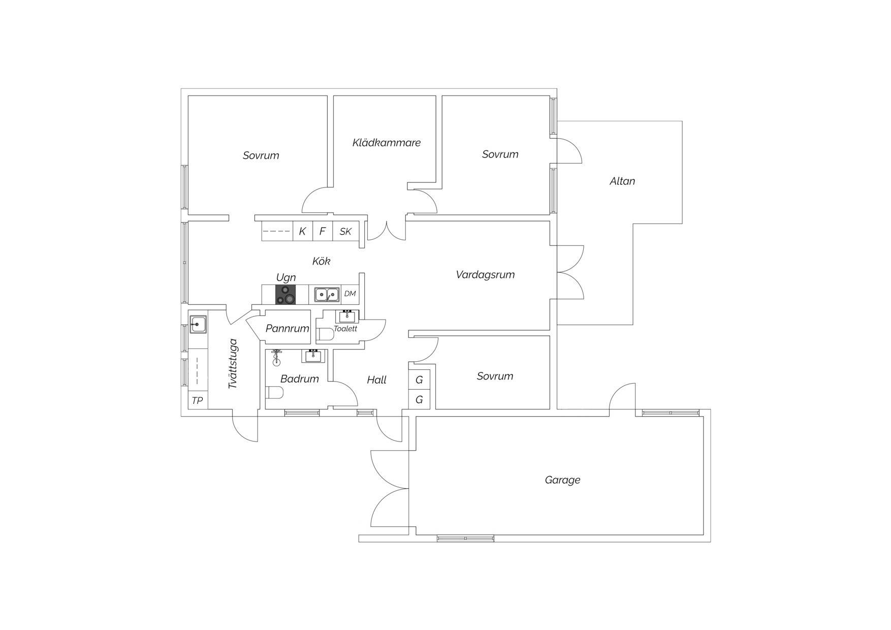 4 rum Villa på Lilla Myrekärrsvägen 42 Kärrdalen Göteborgs kommun - bild 48