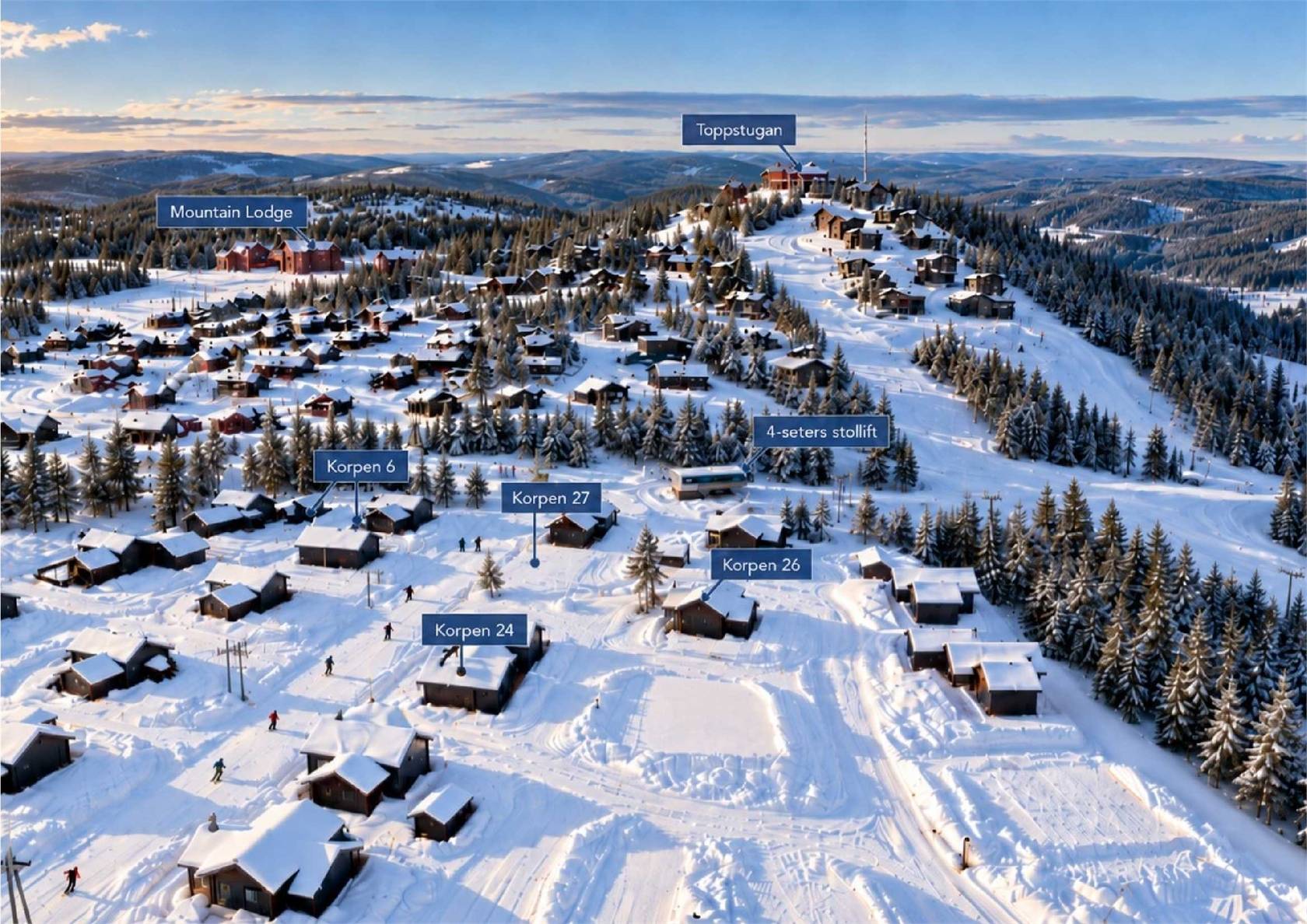 5 rum villa på Korpen 6 Branäs, Torsby kommun - bild 2