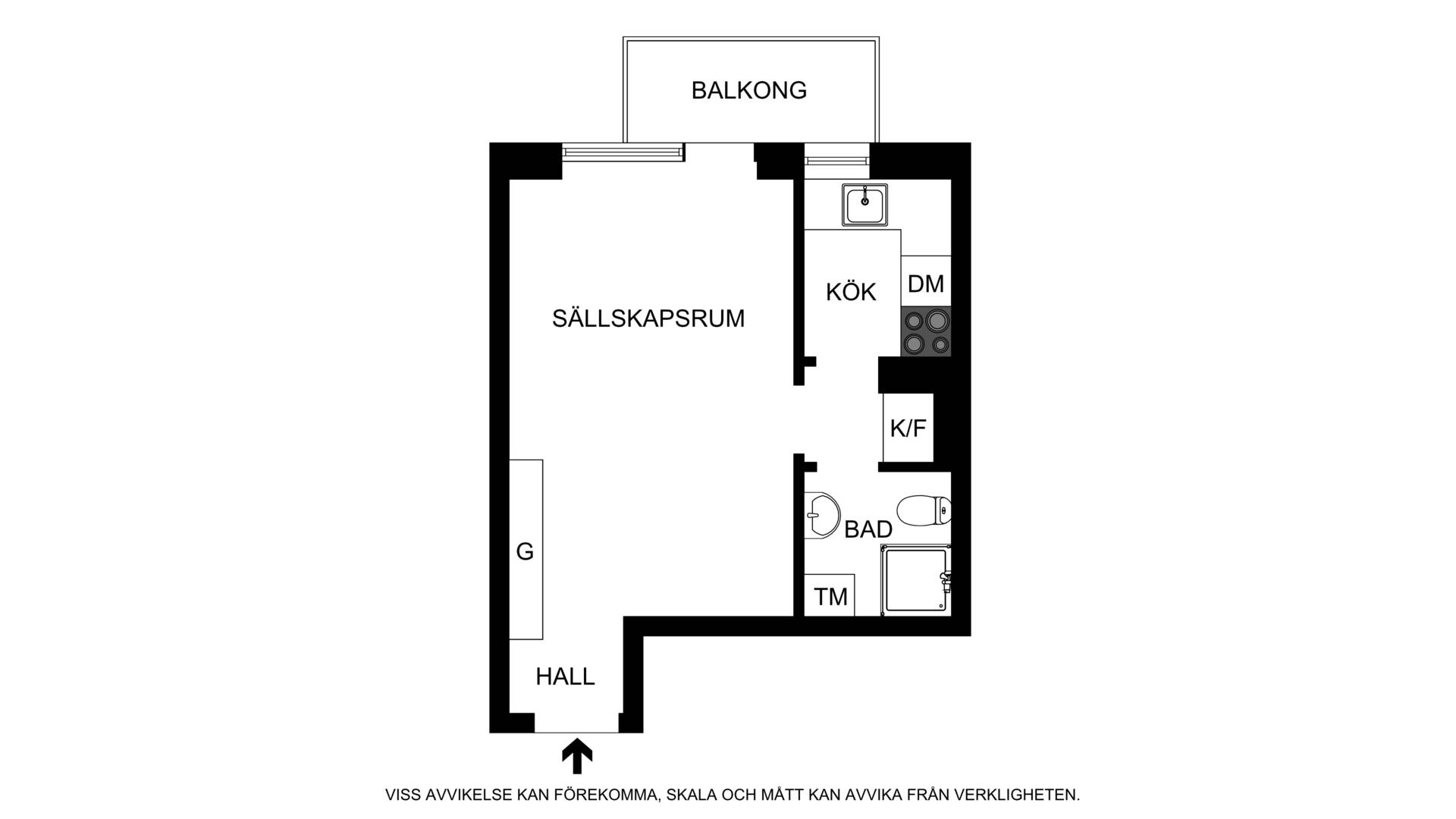 1 rum Lägenhet på Sysslomansgatan 24, 2tr Kungsholmen - Fridhemsplan Stockholms kommun - bild 15