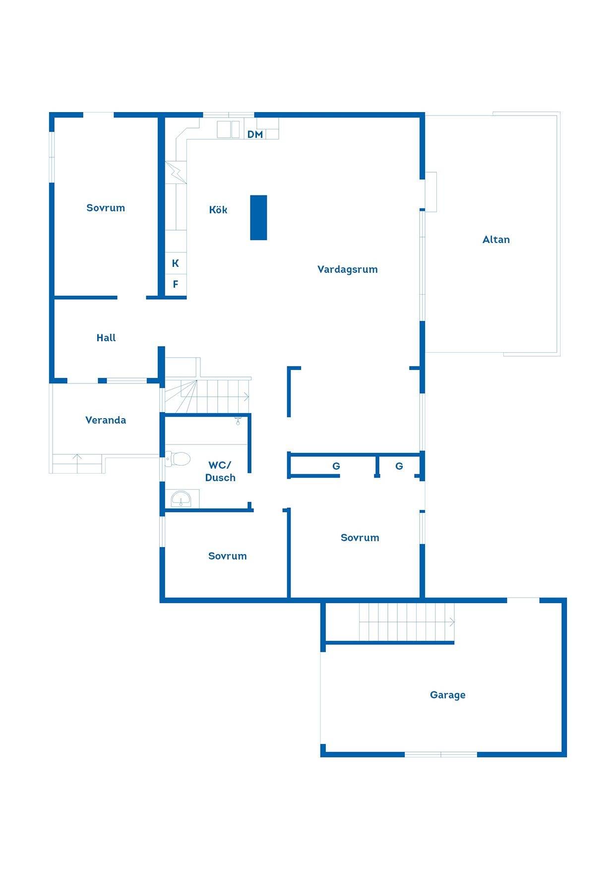 7 rum Villa på Storgärdsvägen 9 Käringberget Leksands kommun - bild 42