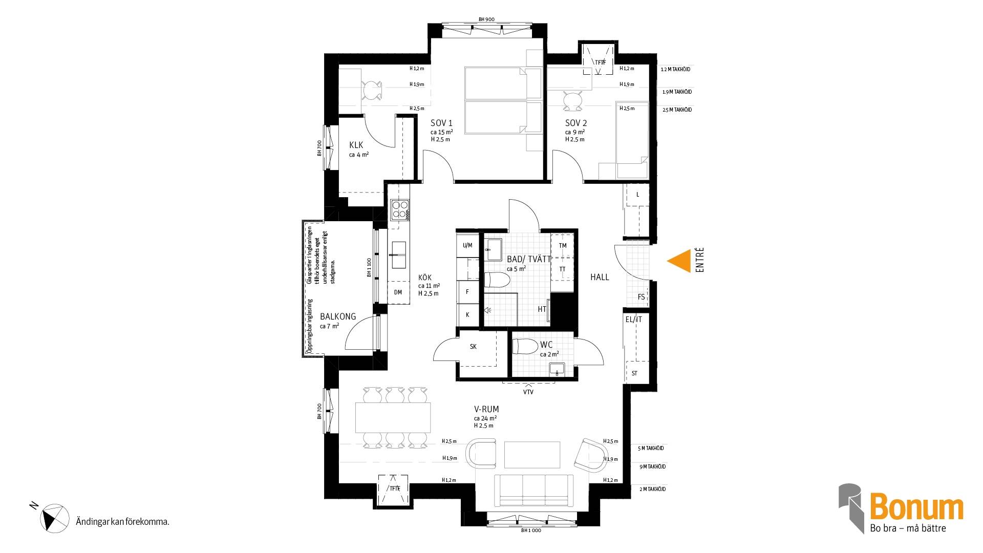3 rum Lägenhet på Regementsgatan 10 Centralt Strängnäs kommun - bild 12