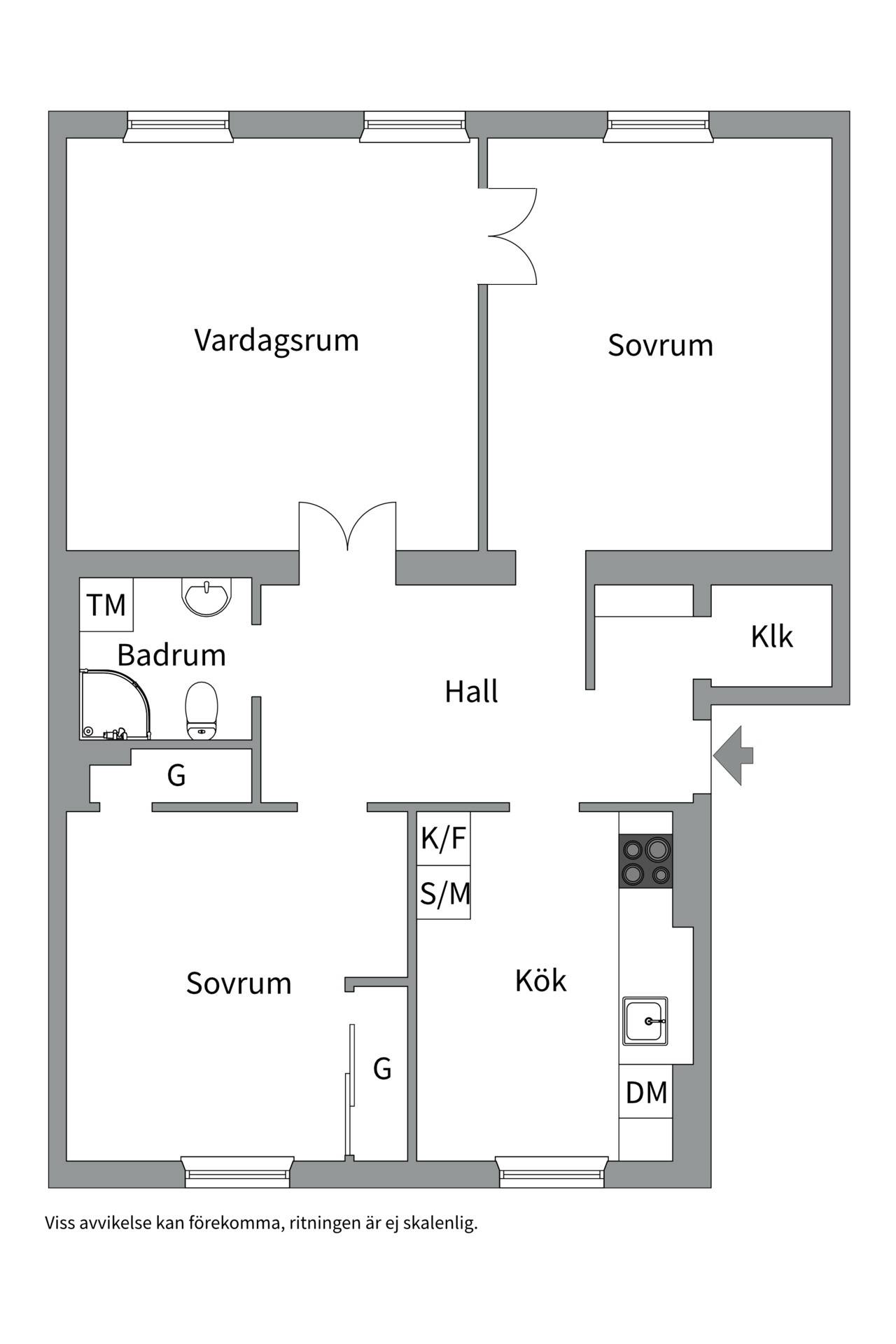 3 rum Lägenhet på Väderkvarnsgatan 42A Fålhagen Uppsala kommun - bild 31