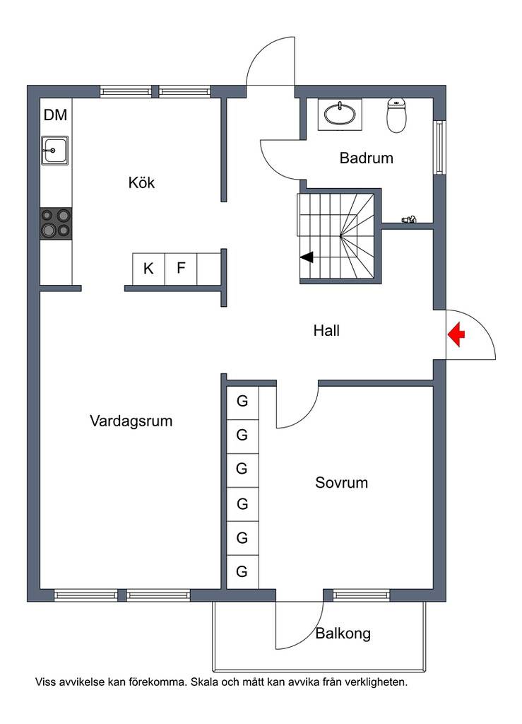 4 rum Lägenhet på Smedjevägen 4B Hamburgsund Tanums kommun - bild 33