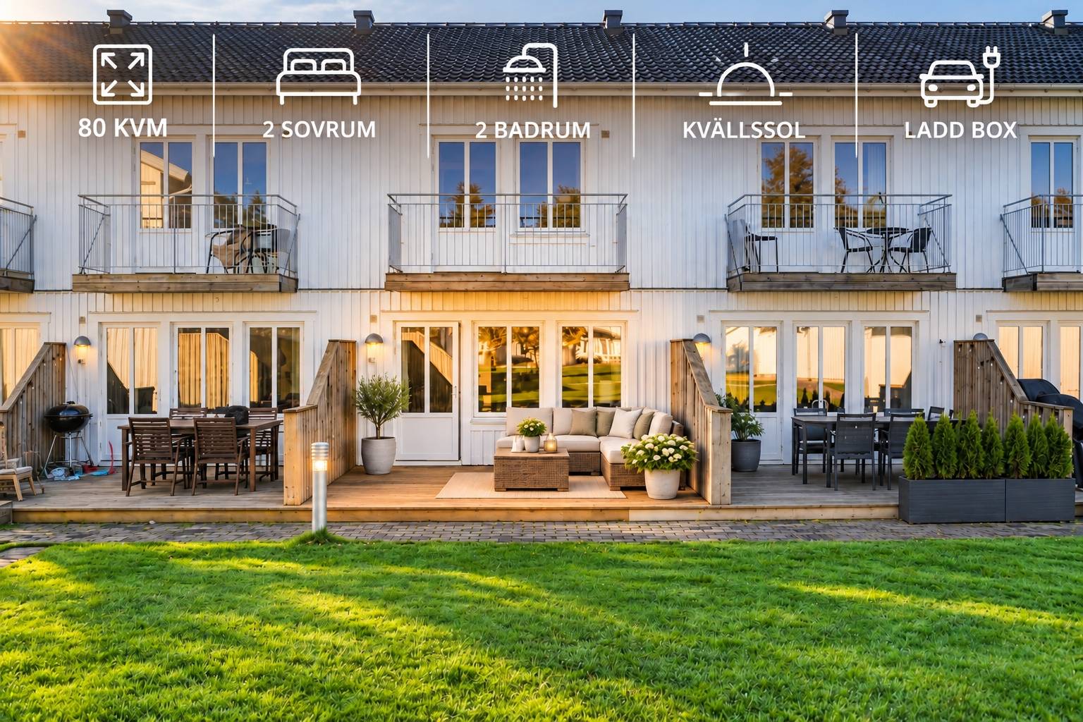 3 rum radhus på Norra Belltorpsvägen 4C Lindhult, Örebro kommun - bild 1