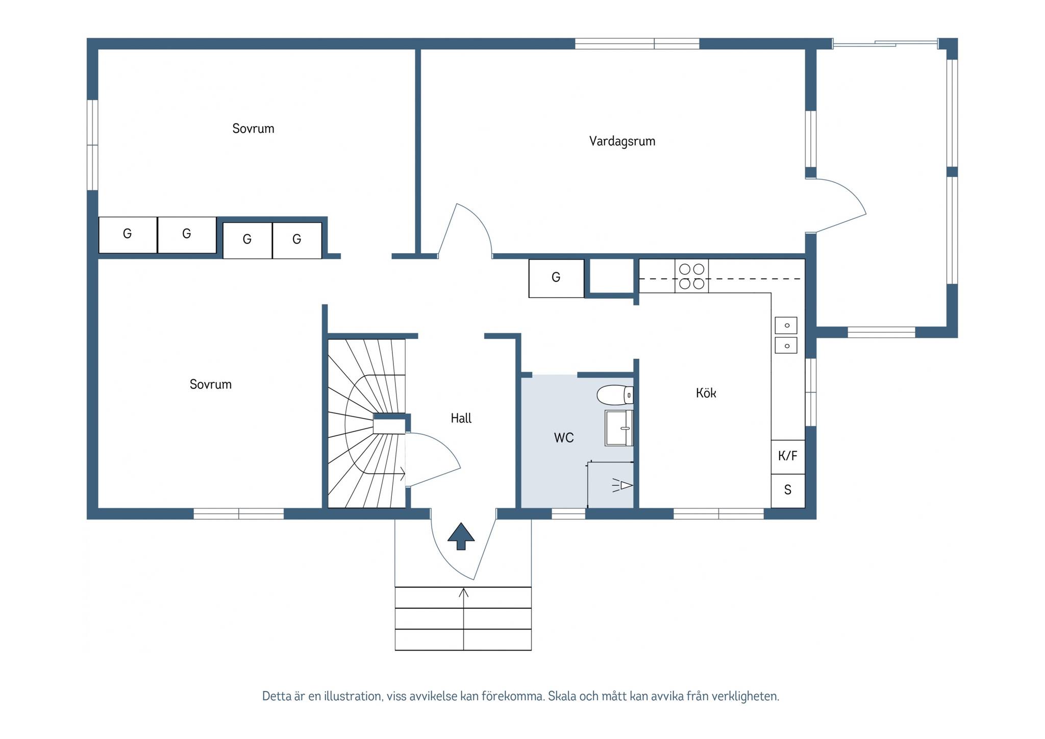 6 rum Villa på Ånells gränd 5 Tierp Tierps kommun - bild 50